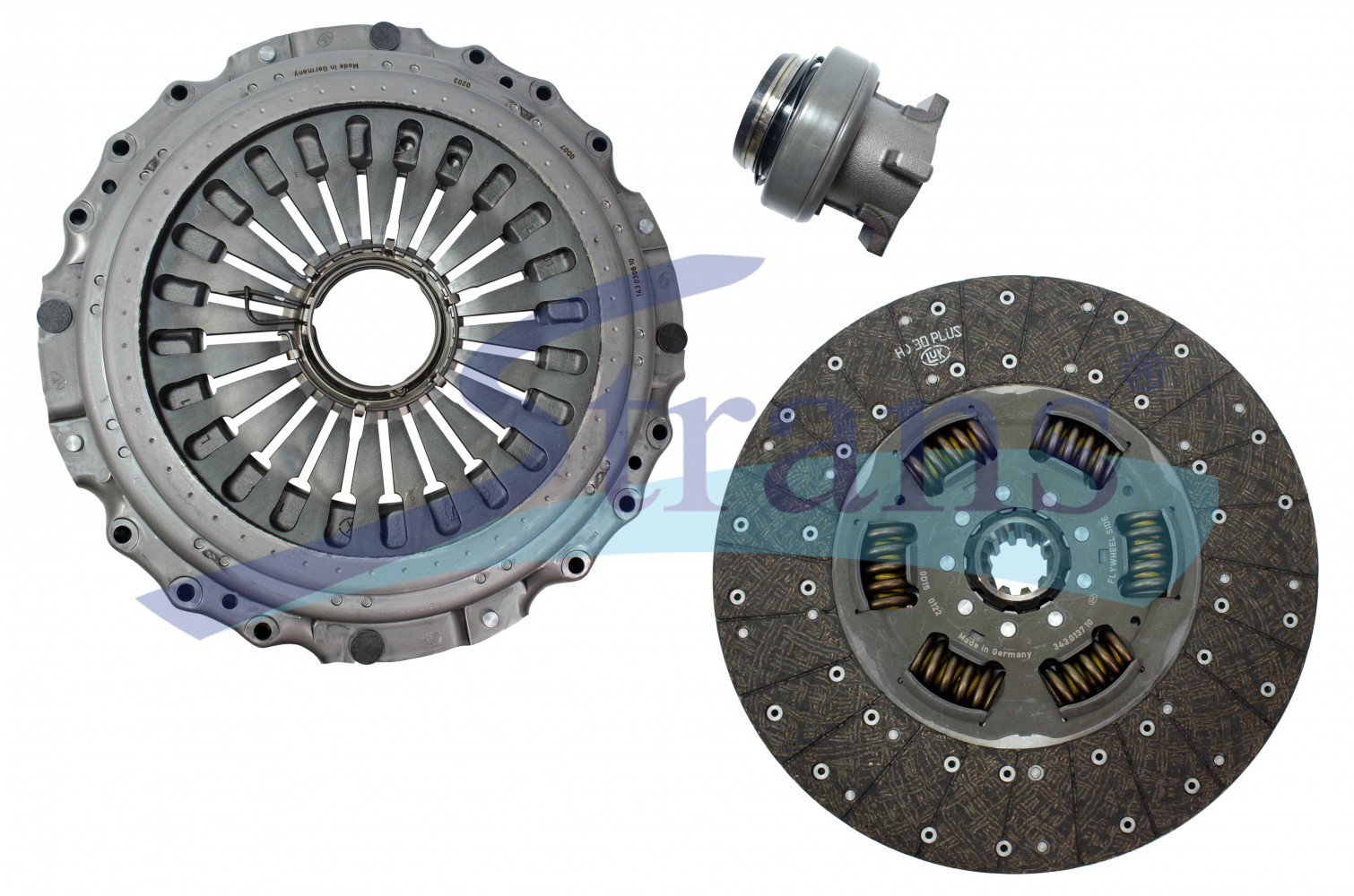 Complete Clutch (Zc613+Zc602+Zc154) Man Tga/Tgs/Tgx Ø430Mm Z-10